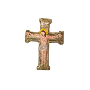 Croce artigianale – Crocifisso con iscrizione INRI
