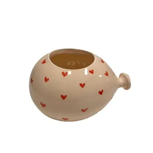 Palloncino a forma di vaso – contenitore di piantine con decorazioni varie