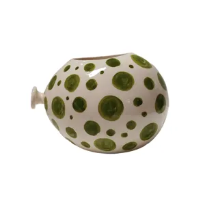 Palloncino a forma di vaso – contenitore di piantine con decorazioni varie
