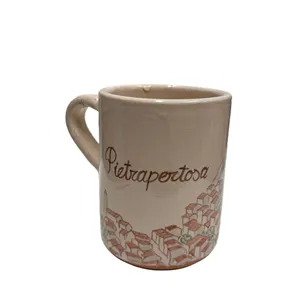 Tazza con scorcio di Pietrapertosa