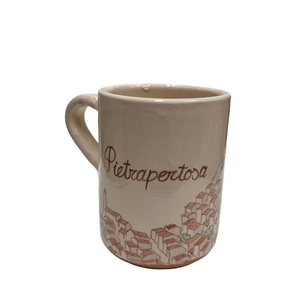 Tazza con scorcio di Pietrapertosa