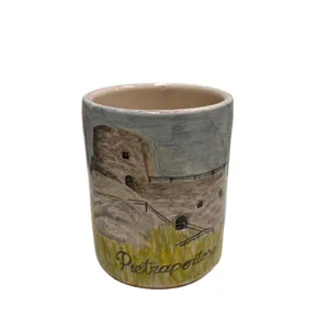 Tazza porta penne raffigurante il Castello di Pietrapertosa