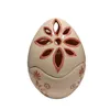 Uovo di Pasqua grande traforato con decorazione classica colore rosa (al momento esaurito) - foto 1