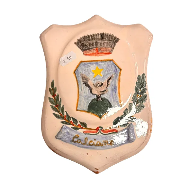 Gagliardetto raffigurante stemma Comune di Calciano