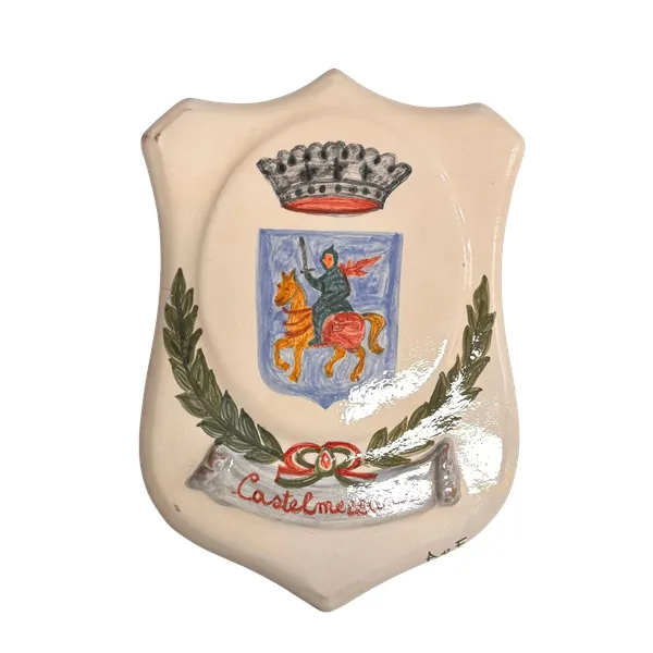 Gagliardetto raffigurante stemma Comune di Castelmezzano (versione 1)