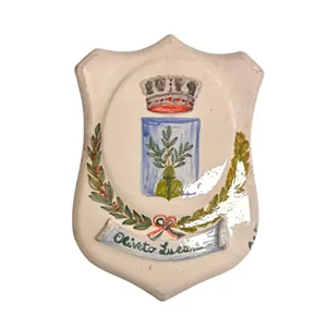 Gagliardetto raffigurante stemma Comune di Oliveto Lucano