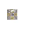 Mattonelline – mosaico per vassoio raffiguranti dei fiori di pesco (vassoio completo con base in legno) - foto 1