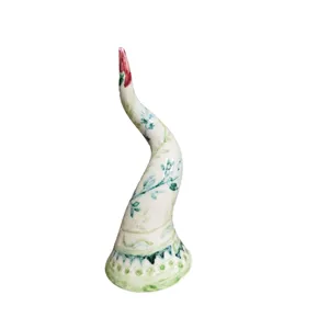 Corno beneaugurante con decori classici